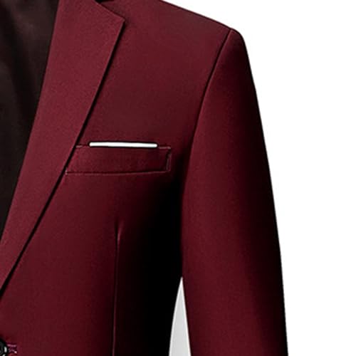 Blazer para hombre slim fit casual formal miniatura 3