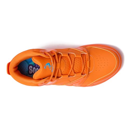 Image of SHAQ Devastator High Top Basketball Shoes for Men, Indoor or Outdoor Court Basketball Mens Sneakers - Black, White, Green, Blue, Orange or Red Size 8 to 15