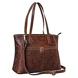 cartera mano piel 'Madeleine' Bolso Portadocumentos Mujer Cuero de la empresa alemana STILORD. Gracias al cuero genuino de alta calidad, ¡llegarás a cualquier destino con elegancia y sentido del estilo con 'Madeleine'!