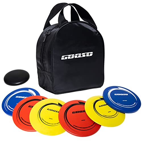 GOOSO 6-Pack Disc Golf Set