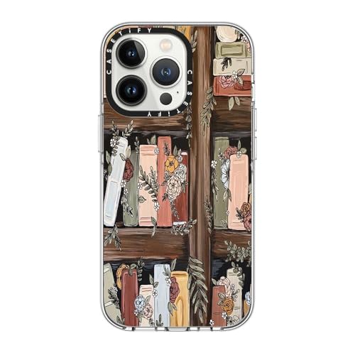 CASETiFY (�P�[�X�e�B�t�@�C) �N���A�P�[�X iPhone 13 Pro�p [���΂ݖh�~ / 6.6�t�B�[�g �R�p�O���[�h��3�{�̗����ɑ΂���ی��/Magsafe�Ή�] - �u�b�N�V�F���t�K�[�f�� - �N���A
