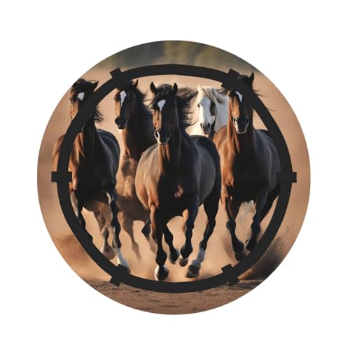 Sac de voyage pliable imprimé chevaux imperméable et matelas de camping - 3