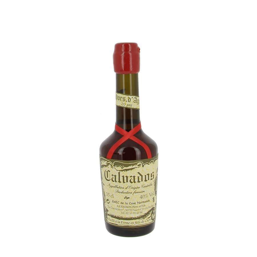 La Cave Normande - Calvados AOC Hors d'âge 20 ans Guesdon 42% vol 35 cl