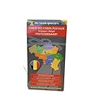  008 België/Belgique Postcodekaart - Carte Code Postaux