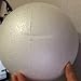 8 inch (20 cm) Smooth Foam Ball for Crafts, School and Modeling Projects