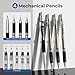 Nicpro 30PCS Professional Drafting Tools & Geometry Set with Case, Architect Protractor Set, Metal Mechanical Pencils, Pen, Scale Ruler Metal Ruler, 5 Drawing Templates for Interior Design House Plan