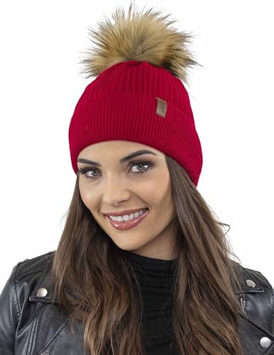 Accessoire VIVISENCE 7042 A rouge idéal pour vos sorties en ville et balades d'hiver