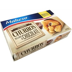 Amazon | 冷凍 スペイン産 チョコ入りチュロス 240g(約40g×6本)×18