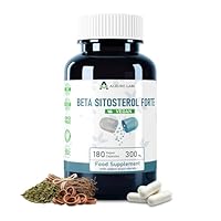 Alzuro Labs Beta-Sitosterol 300 mg | 180 vegane Kapseln | Hochwirksame Pflanzensterine | Von unabhängigem Labor getestet | GMP-zertifiziert | Gluten- und GVO-frei | Vorrat für 6 Monate
