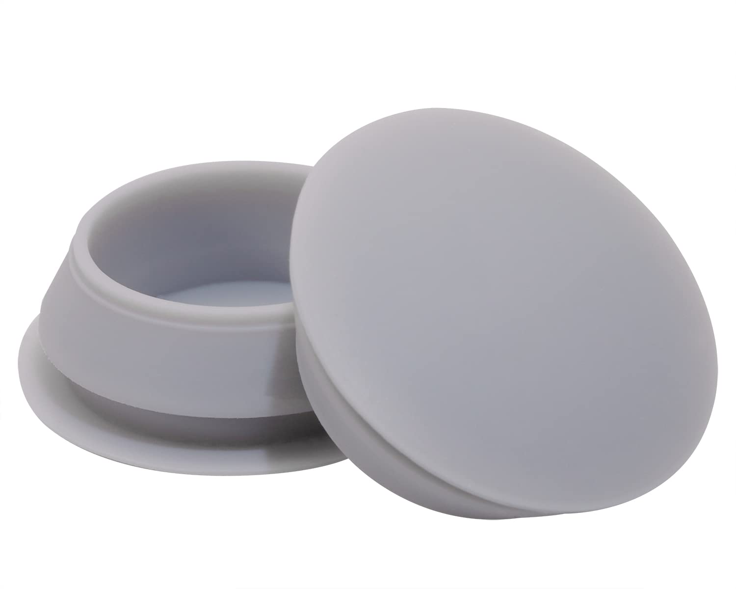 ONLYKXY 5 Pcs Silicone Round Snap in Type Locking Furniture Hole Plugs Button Protective Cover Cap Head (Grey) (25MM（0.98inch）)-image-32