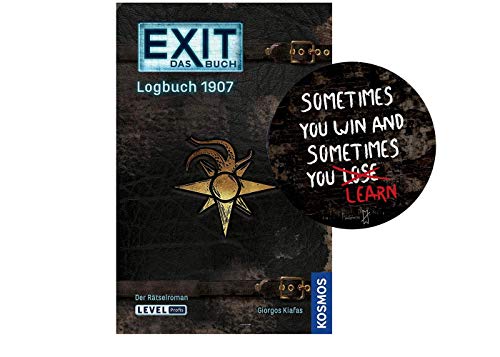 Preisvergleich Produktbild Collectix EXIT - Das Buch - Logbuch 1907 Taschenbuch + Exit Sticker