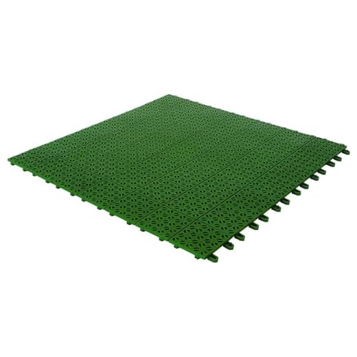 Multiplate 03MPVE - Azulejos Flexibles de plástico, 55,5 x 55,5 cm, Color Verde