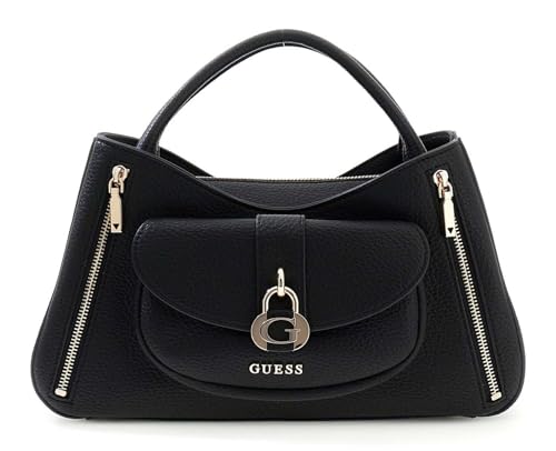 Sac à épaule GUESS Jessa noir idéal pour vos journées de bureau