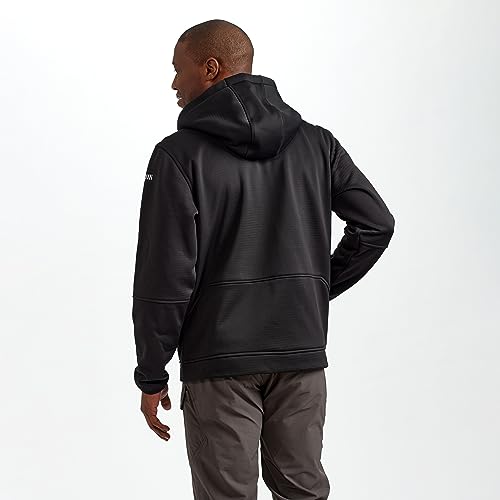 TRUEWERK Men's Work Hoodie - M2 Grid Zip Up Midweight, Moisture-Wicking, Thermo Regulating Workwear with 4-Way Stretch3