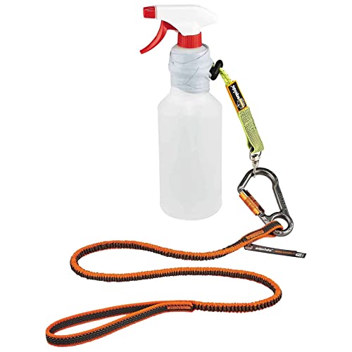 Image of Tool Tethering Kit for Glaziers, Includes Tool Lanyards and Attachments for Spray Cans and Putty Knives, Ergodyne Squids 3185