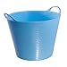 Tubtrugs SP26SKBL Flexible Sky Blue Medium 26 Liter/6.9 Gallon Capacity