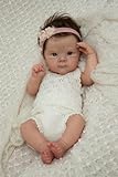 Picture of Anano Re-Born Baby Doll Full Body Soft Silicone Vinyl Babies Look Like Realistic Reborn Baby Girl Real Life Baby Dolls Girl Silicone Re-Born Baby Doll Full Body, Waterproof Reborn Babies