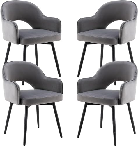 Wahson Esszimmerstühle 4er Set PU Leder Drehstuhl Modern Küchenstühle...