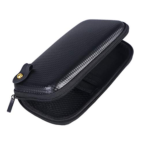 Healifty Coque Rigide en Eva pour Cigarette Électronique Boîte de Rangement Sac Voyage Portant Housse De Fermeture À Glissière (Noir)