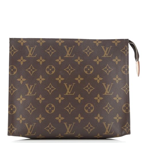 Louis Vuitton, Pre-Loved Toiletry Pouch Monogram Canvas 26, Brown