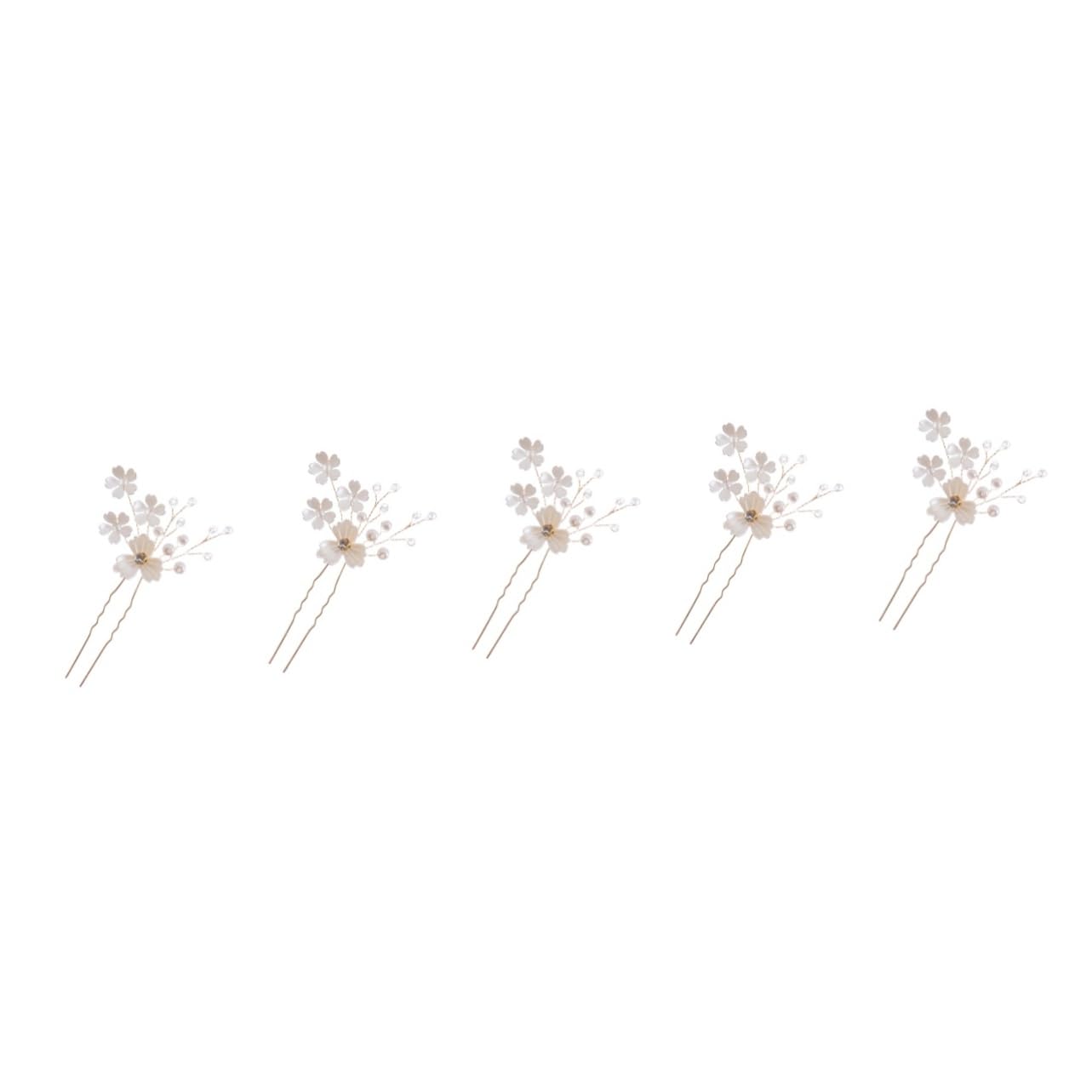 MAGICLULU 5 Stücke Elegante Braut Haar Stick Haarnadel Für Hochzeit Haar Zubehör Für Frauen Haar Dutt Stick