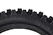 Pirelli Scorpion MX32 Mid Soft Dirt Bike Front and Rear Set MotocrossTube Type Tire with Keychain (60/100-14 F 80/100-12 R)