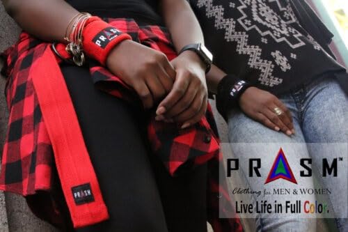 Prasm Mens Womens D-ring Canvas Solid Color Web Belt (Khaki, B: 53" Length)3