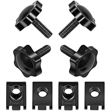 Amazicha Theft Deterrent Saddlebag Locks Saddle Bag Lock Black Fit for Harley Davidson Touring Street Glide, Electra Glide, Road King, Road Glide 1988-Later