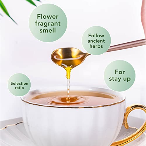 Chrysanthemum Goji Berry Cassia Seeds Theezakjes, Chrysanthemum Cassia Seed Oolong Thee Kamperfoelie Osmanthus Wolfberry Health Herbal Beverage Bag