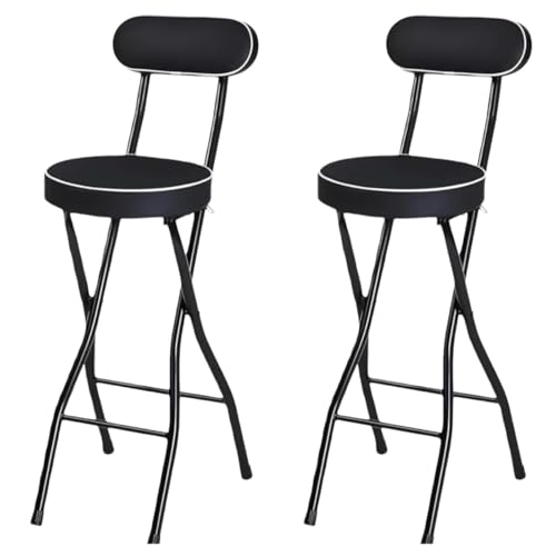 ziqiangbuxi JE^[ ܂݃`FA y t[ ʍ60/70/75cm wt _CjO ω׏d150kg gsv (55cm,ubN*2) [sAi]