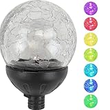 Affichage à 7 couleurs changeantes : regardez la lumière LED passer en douceur à travers sept belles couleurs, créant un effet d'éclairage dynamique..Chaque couleur s'allume pendant une durée égale, offrant un affichage arc-en-ciel visuellement époustouflant tout au long de la nuit.