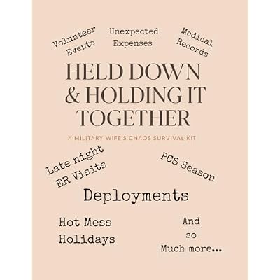 Held Down & Holding It Together: A Military Wife&rsquo;s Chaos Survival Kit: Real-Life Tools to Manage Money, Motherhood & Mental Load During Deployment