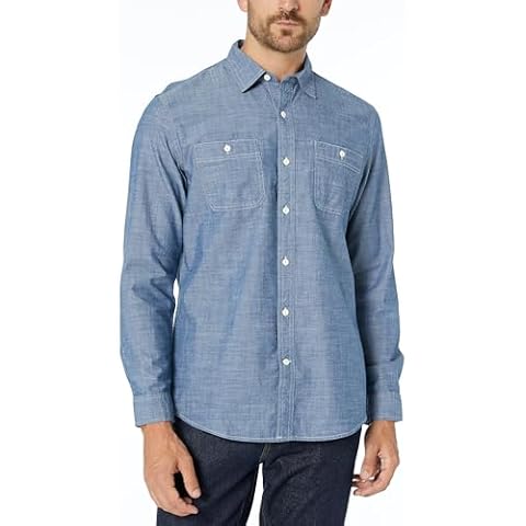 Amazon Essentials Chemise Chambray Homme Cover