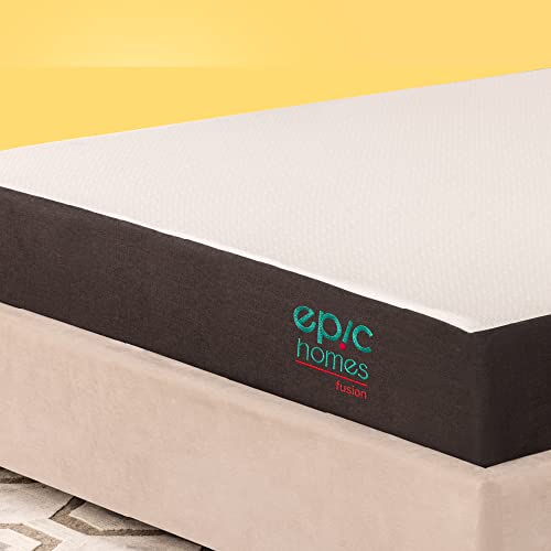 Image of Mattress | 5 Years Warranty | Dual Comfort, Memory Foam Mattress, 5-Inch Bed Mattress, Queen Size Mattress (72x60x5 Inches, Medium Comfort, White & Grey)