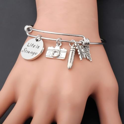 FAADBUK Video Game Inspired Gift Chloe and Max Gift Video Game Bracelet4