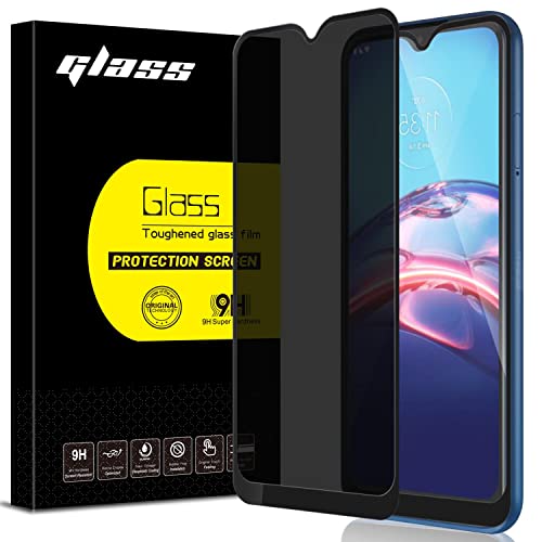Anbzsign [2 Pack] Motorola Moto E (2020) Privacy Screen Protector, [Full Coverage] [Case Friendly] Anti-Spy 9H Hardness Tempered Glass