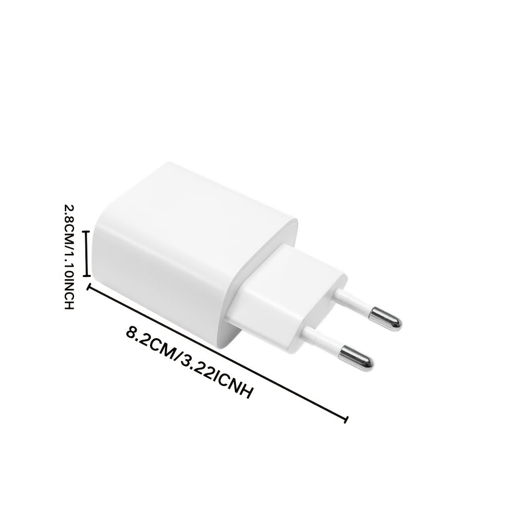 Szybka ładowarka USB C, 2 porty, zasilacz, PD, 20 W, USB C, zasilacz USB, gniazdo A, do iPhone'a 17, 16, 15, 14, 13, iPad, Galaxy S24, S23, Pixel 9