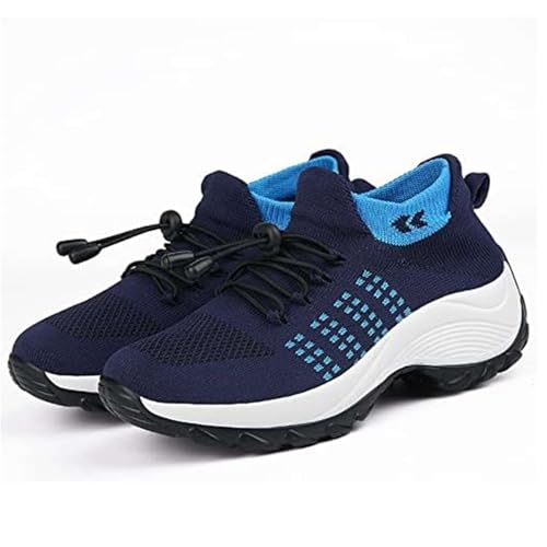 Orthopedic Sneakers for Women Comfort Walking Shoes Non Slip Lightweight Breathable Casual Gym Tennis Platform Sneaker 5