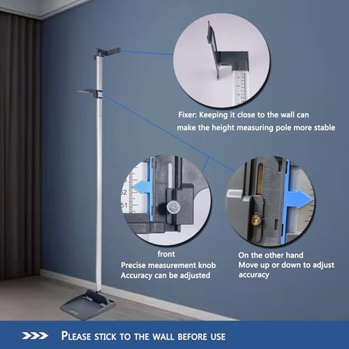 Aluminum Alloy Height Measuring Rod