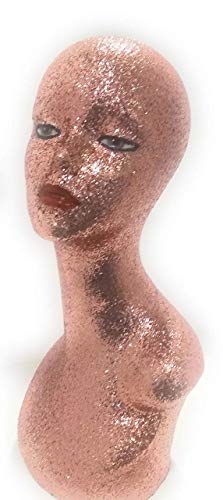 Silver Female Mannequin Head #TOP4