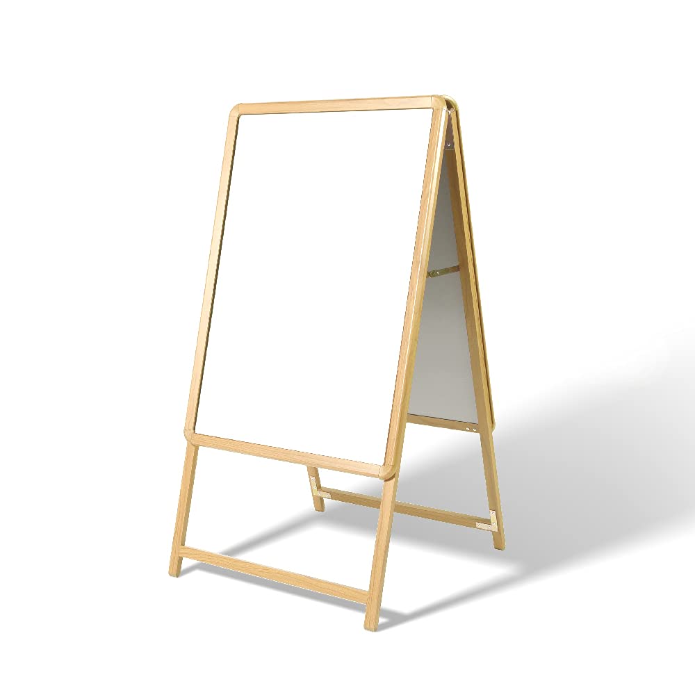 Amazon | SAITOU 看板 立て看板 スタンド A型看板 B1 両面 木目