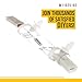PartsBroz W11025102 Thermal Fuse - Compatible With Whirlpool KitchenAid Wall Oven - Replaces AP6037385 PS11770208 W10794084 4461490 Ultra Durable Replacement Repair Parts