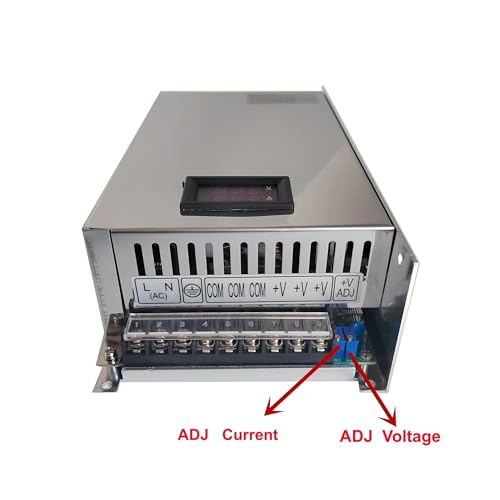 Alimentation Industrielle réglable 1000W transformateur 12V 24V 220V robuste - 3