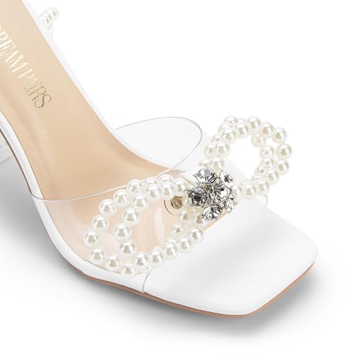DREAM PAIRS womens Stiletto Bow Heels Rhinestone Sdhs2481w2