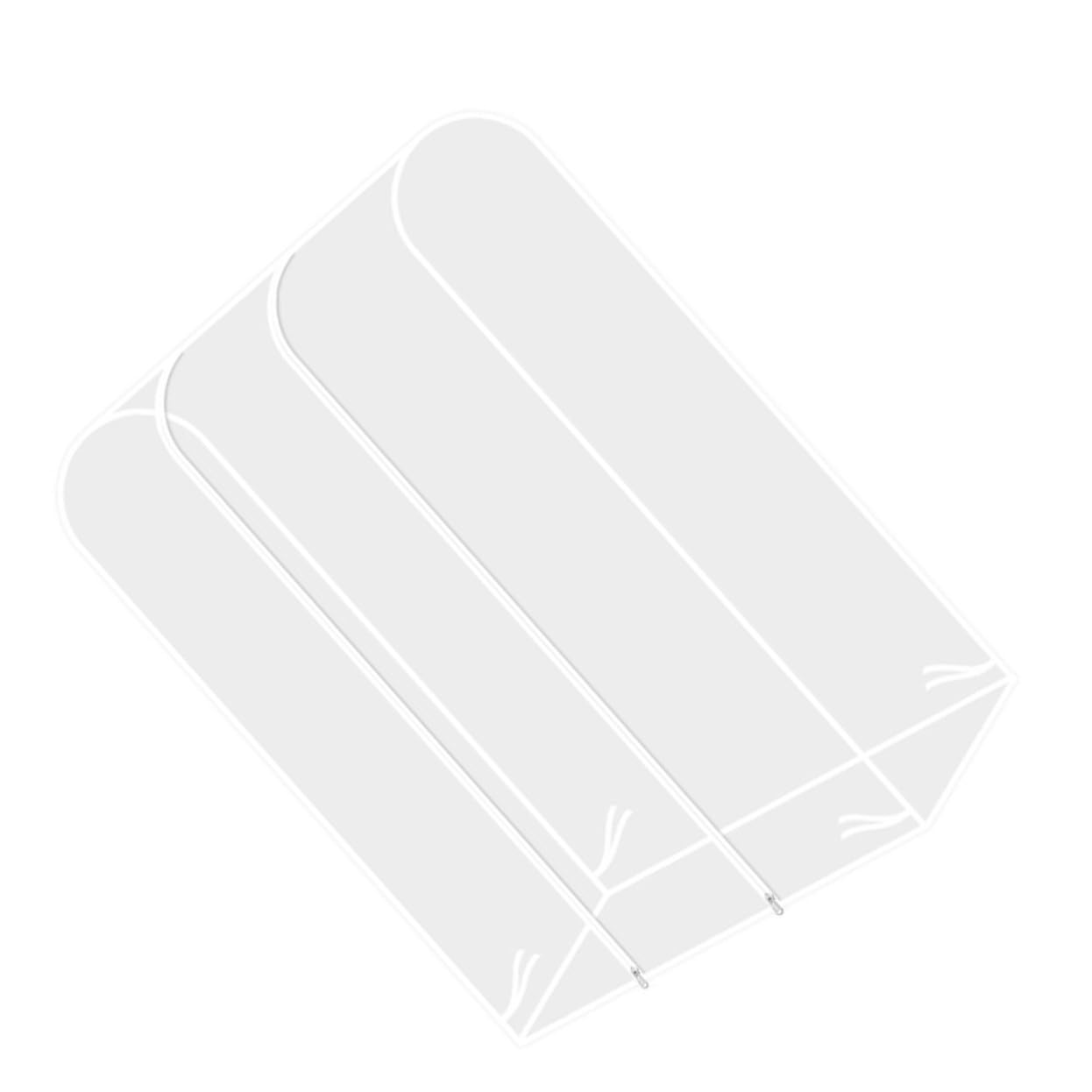 Gatuida Copertura Protettiva per Appendiabiti Trasparente 180x50x150 Cm in Plastica Antipolvere Leggera e Portatile per Casa e Armadio, Protezione per Vestiti su Asta Singola e Stand Guardaroba