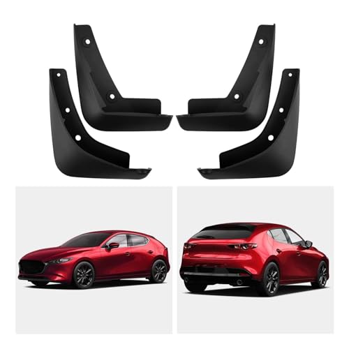 Guardabarros contra impactos de piedras para 3 Axela Hatchback 2020 8