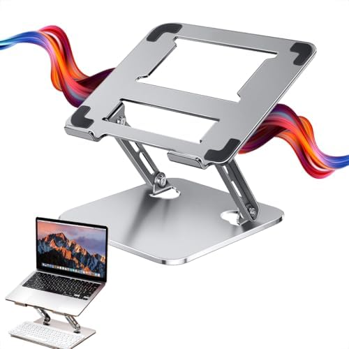 Suporte notebook aluminio, Suporte ajustável para laptop, Suporte...