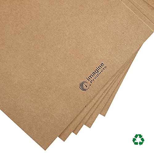 Image of IMAGINE PRODUCTS B5 Recycle Notepad /MEMOPAD /WRITTING PAD Combo Pack (Kraft, Pack of 10). 100 pages in Each