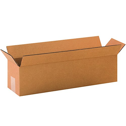 Image of BOX USA Shipping Boxes 20 inchL x 5 inchW x 5 inchH 25-Pack Long Corrugated Boxes for Moving, Shipping, Mailing, Packing, Packaging and Storage