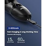 Limural Mens Electric Razors for Shaving, Electric Shavers for Men with Extra Replacement Blade LED Cordless…